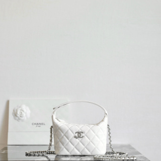 샤넬 25B 가방 화이트 소가죽 21.5x19x6cm 34402 Chanel Bag