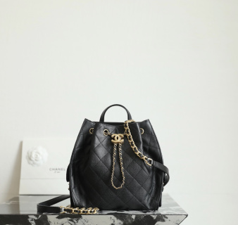 샤넬 25B 미디움 토트백 블랙 소가죽 C-881 23x23x14cm 가방 34428 Chanel Bag