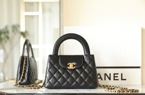 샤넬 라지 켈리백 블랙 13x19x7cm 가방 34453 Chanel Bag