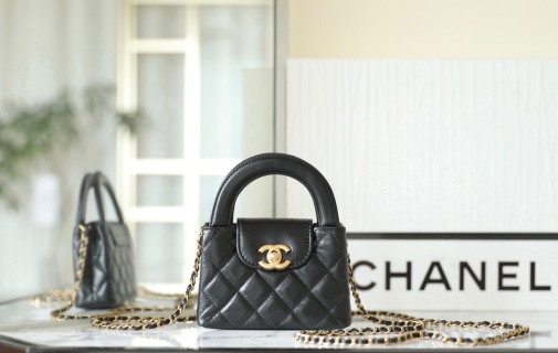 샤넬 미니 켈리백 블랙 8.3x12.5x4cm 가방 34454 Chanel Bag