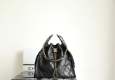샤넬 25B 미디움 가방 블랙 C-502 40x30x15cm 34466 Chanel Bag