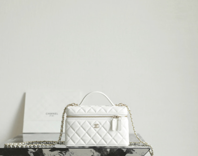 샤넬 봄여름 박스백 화이트 소가죽 C-501 17x19.5x5cm 가방 34495 Chanel Bag