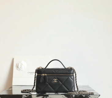 샤넬 체인백 블랙 소가죽 17x19.5x5cm 가방 34498 Chanel Bag