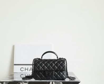 샤넬 미니 클래식 플랩 램스킨 12x20x6cm 가방 34518 Chanel Bag