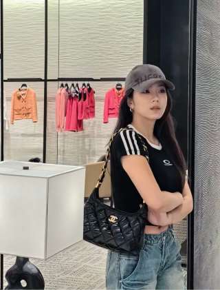 샤넬 미디움 숄더백 블랙 가방 34530 Chanel Bag