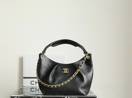 샤넬 26C 스몰 숄더백 블랙 램스킨 24x31x10cm 가방 34558 Chanel Bag
