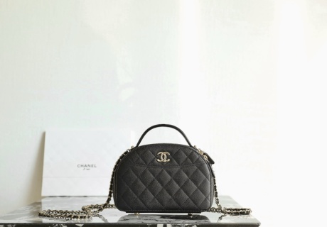 샤넬 25C 볼링백 블랙 C-521 19x13x7cm 가방 34574 Chanel Bag