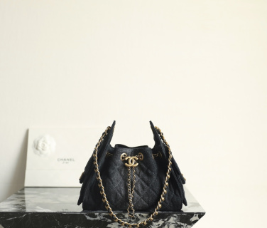 샤넬 26P 미니 숄더백 블랙 데님 데님 C-541 20x22x12.5cm 가방 34589 Chanel Bag