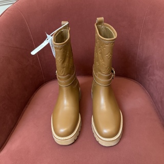 루이비통 클래식 앵클 부츠 3862