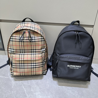 버버리 체크 나일론 남녀공용 가방 39816
