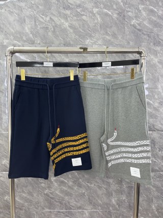 톰브라운 2025SS 4선 코튼 반바지 40401 Thom Browne Shorts