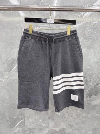 톰브라운 4선 코튼 오버핏 반바지 남녀공용 40425 Thom Browne Shorts