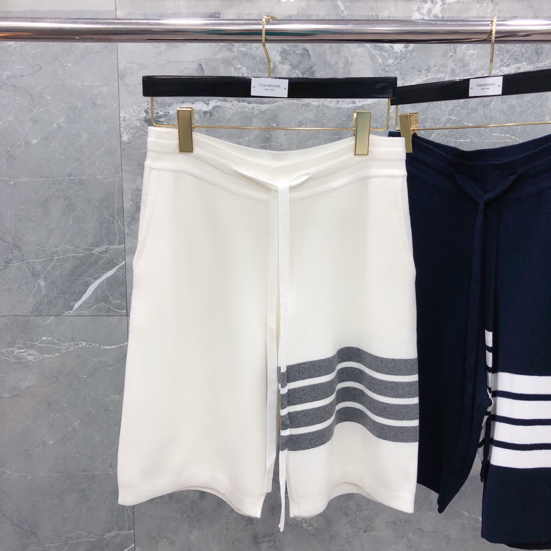 톰브라운 사선 울 쇼츠 반바지 40444 Thom Browne Shorts