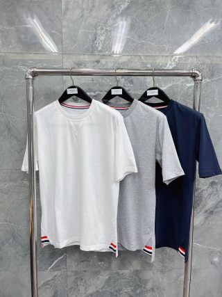 톰브라운 코튼 오버핏 반팔 티셔츠 40449 Thom Browne T Shirt