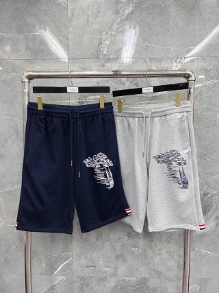 톰브라운 4선 프린트 코튼 반바지 40547 Thom Browne Shorts
