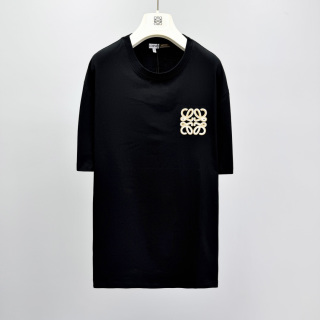 로에베 애너그램 자수 코튼 반팔 티셔츠 41208 Loewe T Shirt