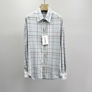 아크네 스튜디오 2026SS 프린트 체크 카라 폴로셔츠 남성 41271 Acne Studios T Shirt