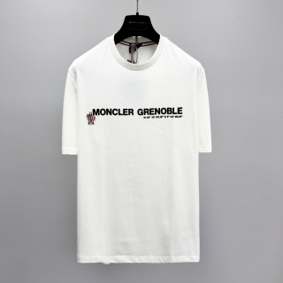 몽클레어 로고 프린트 코튼 반팔 티셔츠 남성 41292 Moncler T Shirt