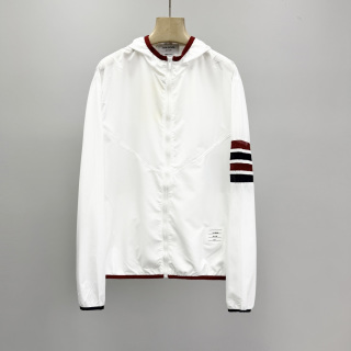 톰브라운 4선 스트라이프 후드집업 남성 41307 Thom Browne Long Sleeve