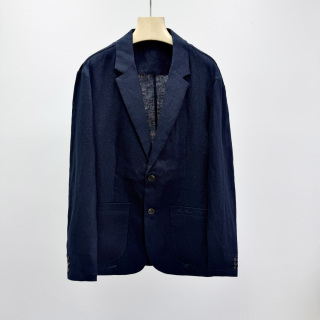 로로피아나 로고 자수 프린트 자켓 41366 Loro Piana