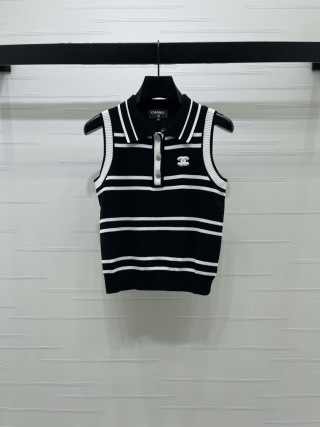 샤넬 여성 2026SS 스트라이프 나시 탑 레플리카 41630 Chanel Women T Shirt