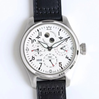 IWC 빅파일럿 퍼페추얼 캘린더 남성 시계 IW503601
