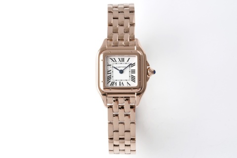까르띠에 시계 로즈골드 스틸밴드 레플리카 42699 Cartier