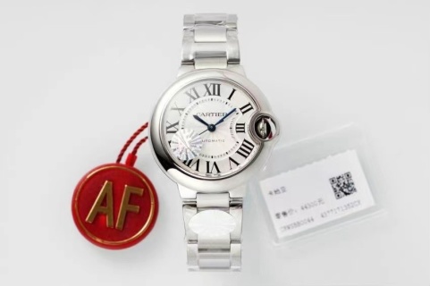 까르띠에 시계 33mm AF공장 블루 레플리카 42727 Cartier