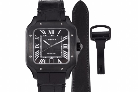 까르띠에 시계 ADLC 코팅 스틸밴드 레플리카 42788 Cartier