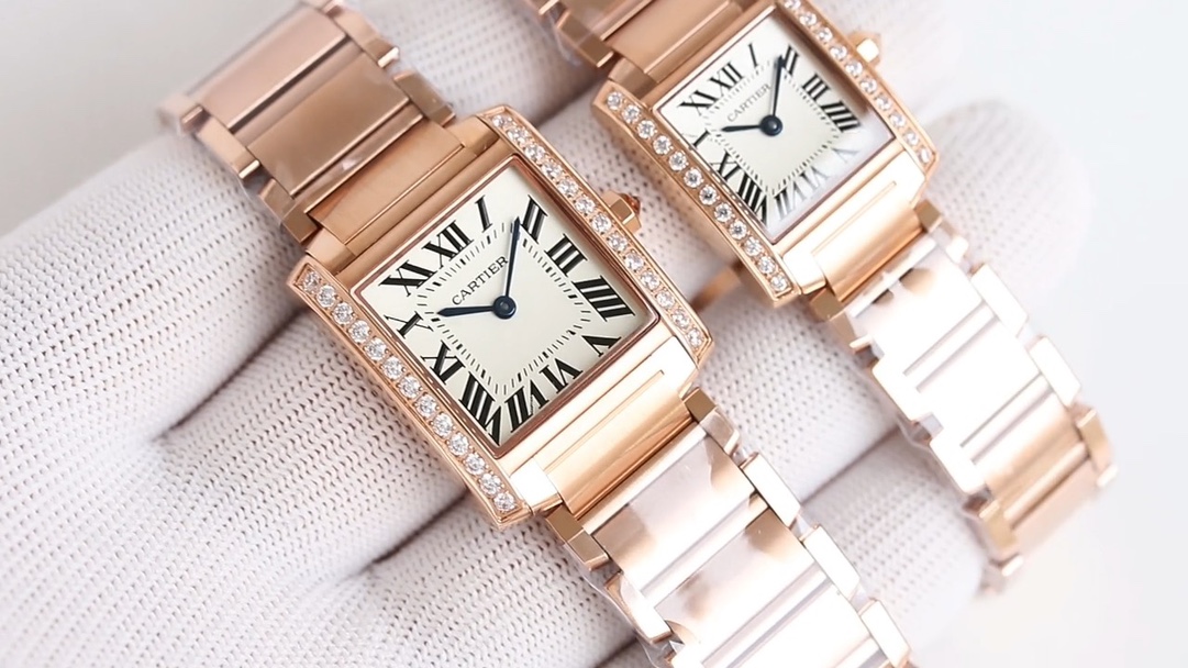 까르띠에 시계 ADLC 코팅 스틸밴드 레플리카 42828 Cartier