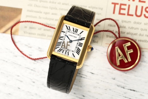까르띠에 시계 29.5×22mm 29.5mm 블루 레플리카 42868 Cartier
