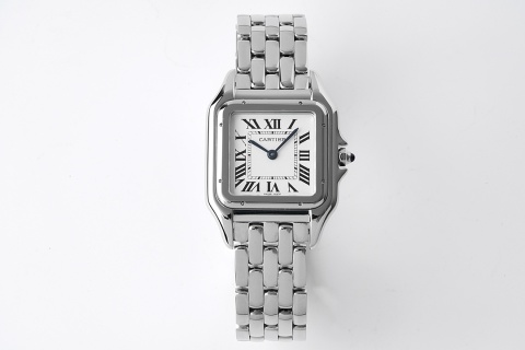 까르띠에 시계 로즈골드 스틸밴드 레플리카 42885 Cartier