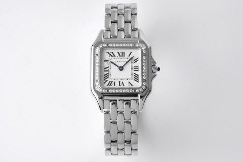 까르띠에 시계 로즈골드 스틸밴드 레플리카 42889 Cartier