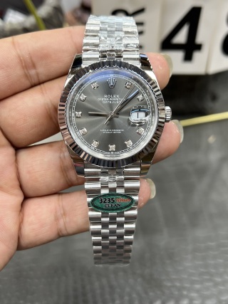 롤렉스 데이트저스트 41mm 3235 무브먼트 레플리카 43058 Rolex