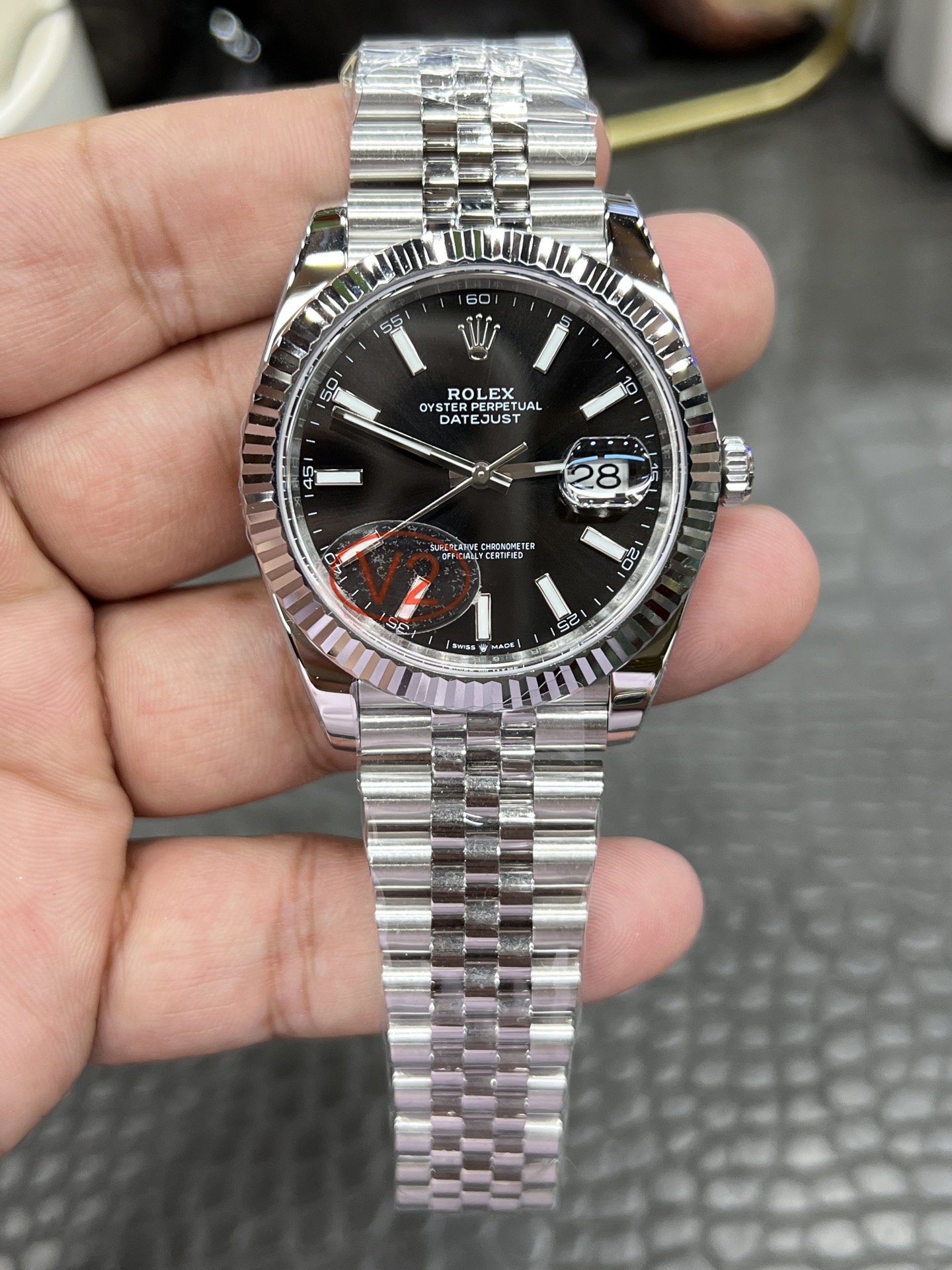 롤렉스 데이트저스트 41mm 3235 무브먼트 레플리카 43086 Rolex
