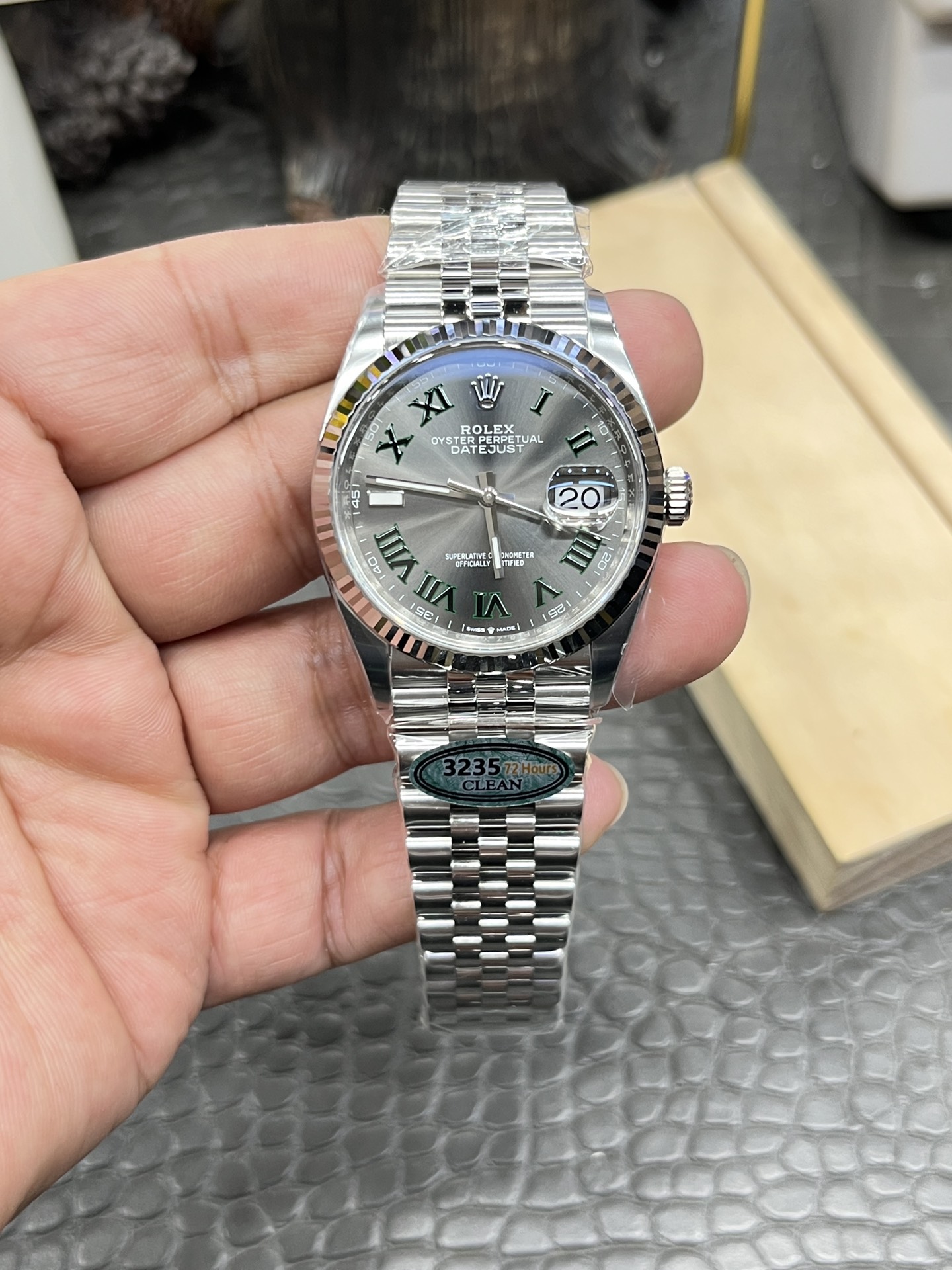 롤렉스 데이트저스트 36mm 3235 무브먼트 레플리카 43128 Rolex