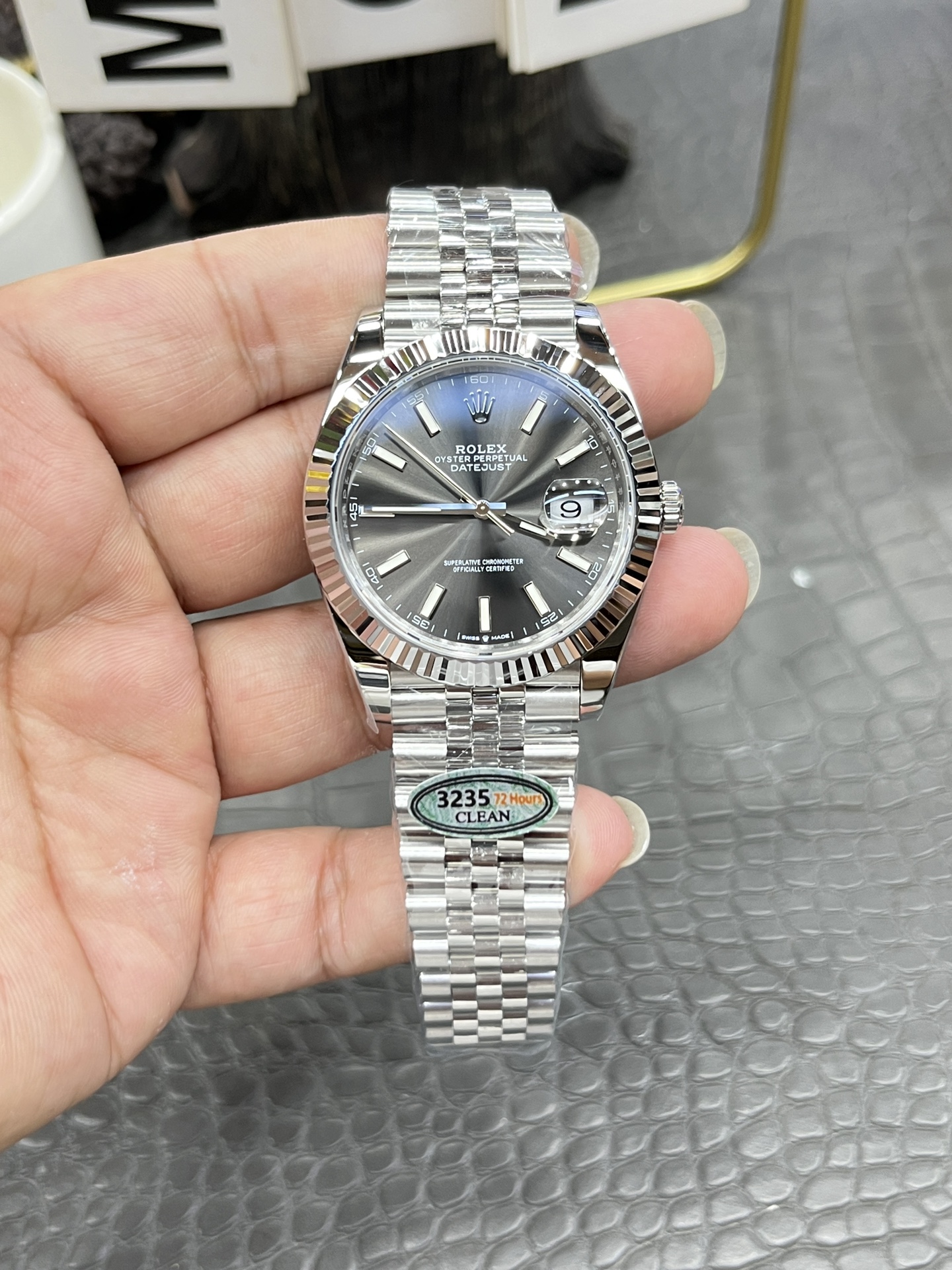 롤렉스 데이트저스트 41mm CVS공장 VS공장 3235 무브먼트 레플리카 43141 Rolex