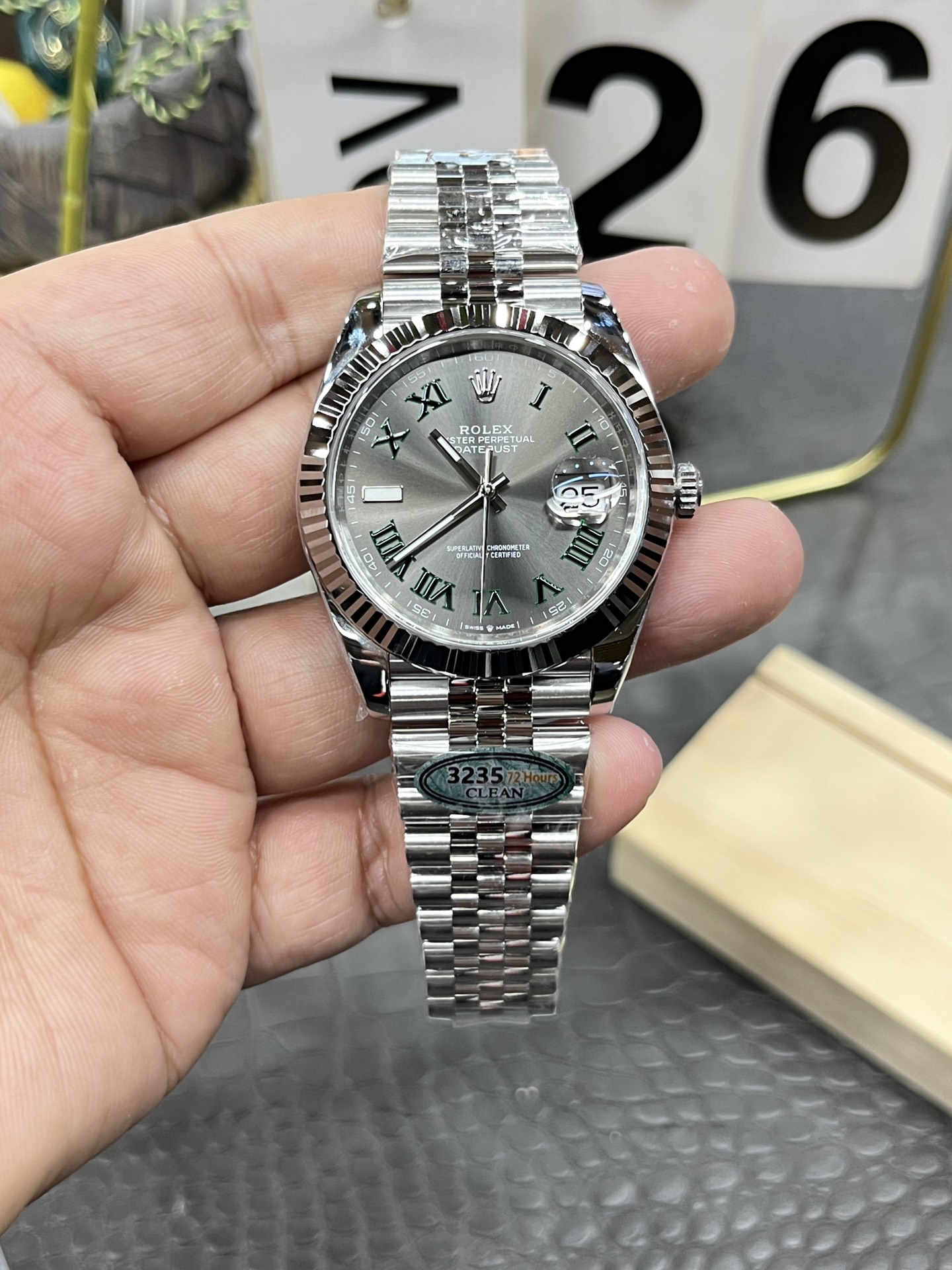 롤렉스 데이트저스트 41mm 3235 무브먼트 레플리카 43148 Rolex