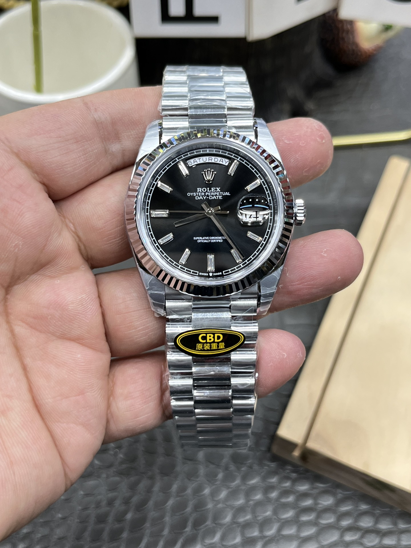 롤렉스 데이트저스트 40mm CBD공장 3255 무브먼트 레플리카 43154 Rolex