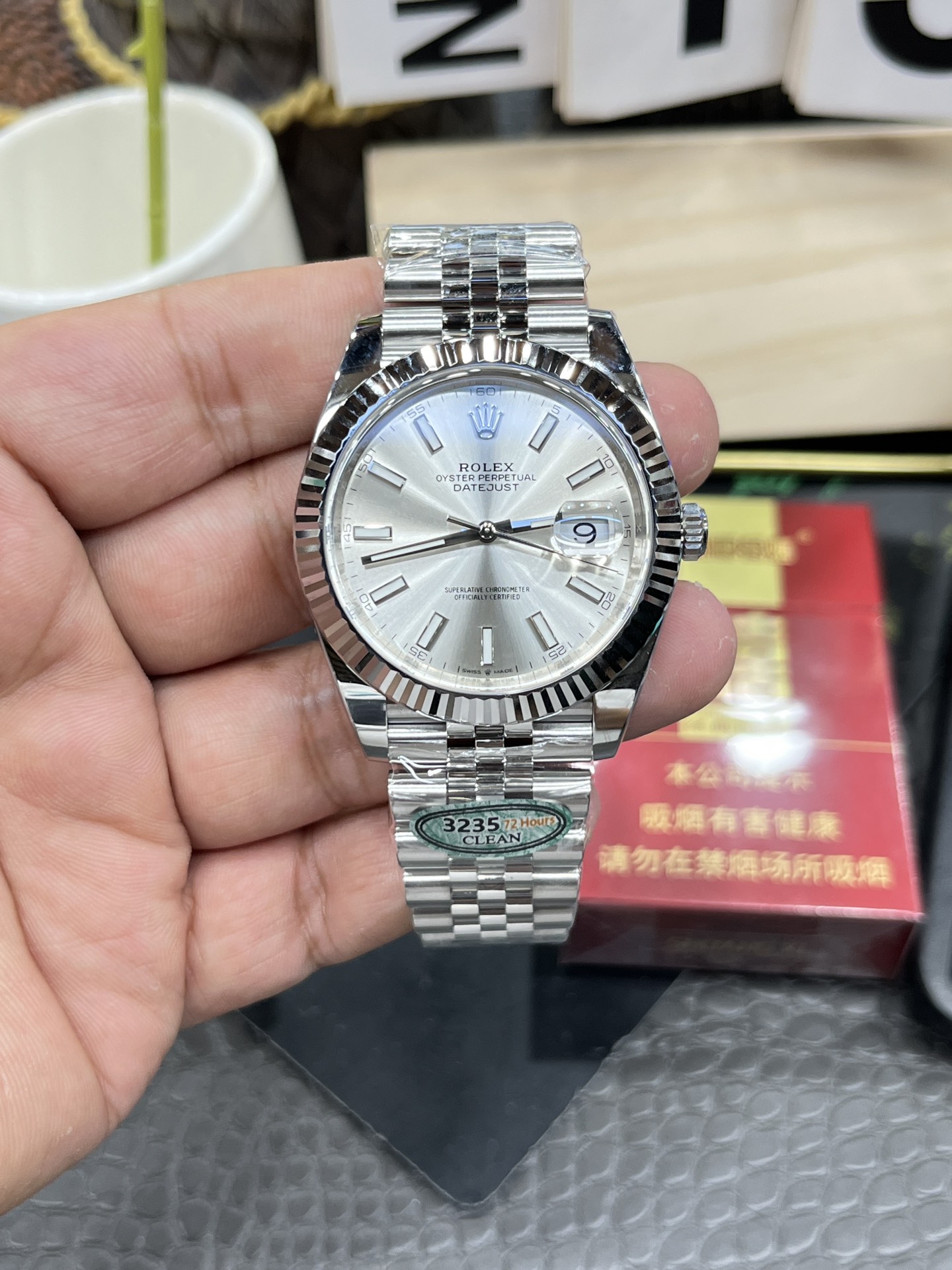 롤렉스 데이트저스트 41MM3235 무브먼트 레플리카 43187 Rolex