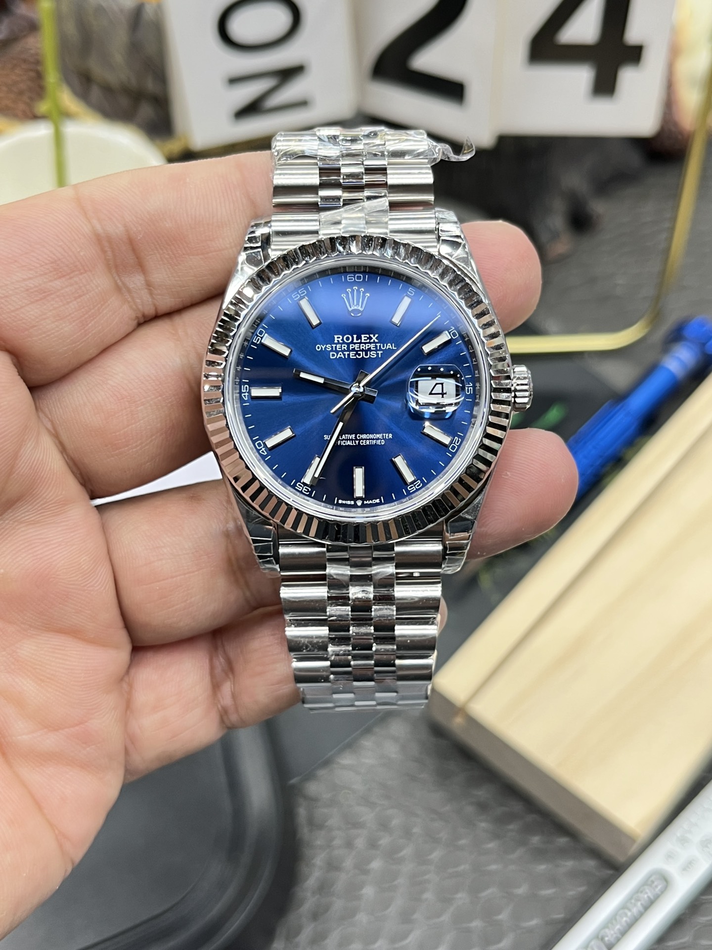 롤렉스 데이트저스트 41mm VS공장 3235 무브먼트 레플리카 43192 Rolex