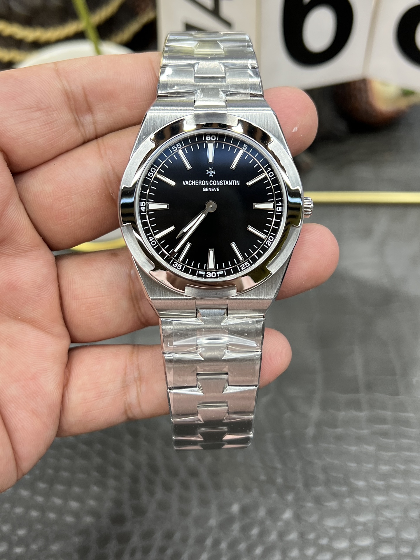 바쉐론 콘스탄틴 오버시즈 울트라씬 40mm XF 공장 레플리카 43580 Vacheron Constantin