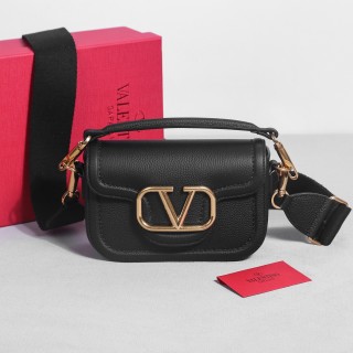 발렌티노 가라바니 올타임 V로고 22046 램스킨 카프스킨 크로스백 레플리카 Valentino Bag