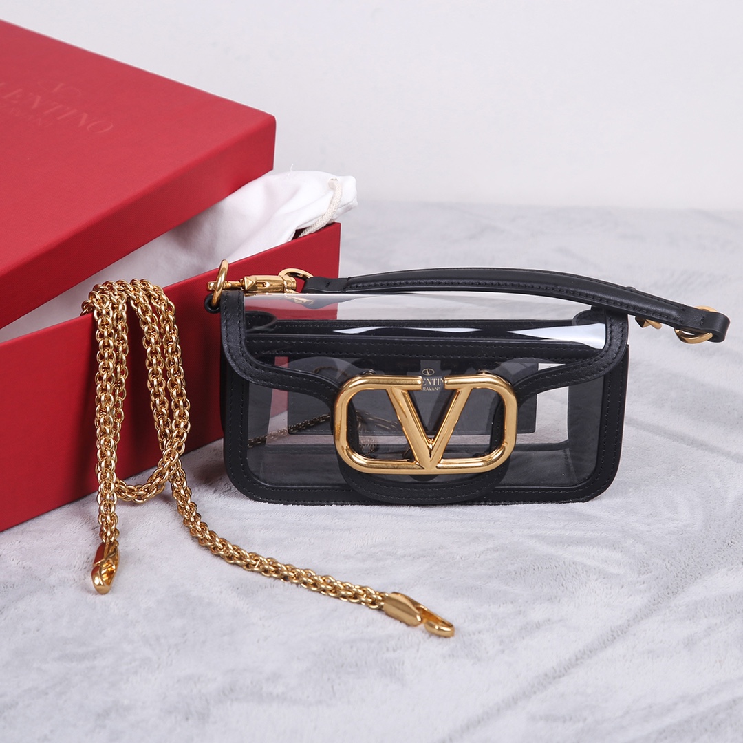 발렌티노 가라바니 로코 V로고 22025S 카프스킨 20x11x5cm 크로스백 레플리카 Valentino Bag