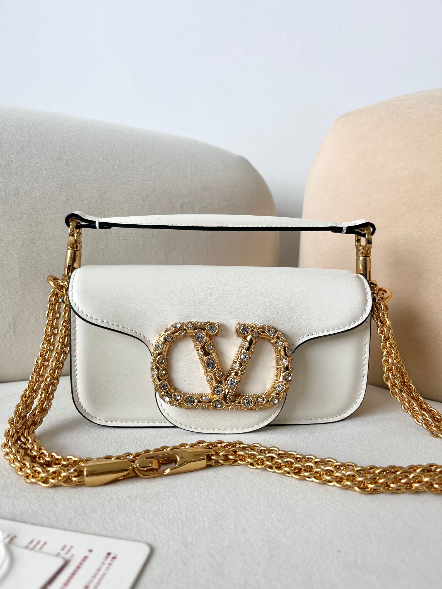 발렌티노 다이아 22085S 카프스킨 27x13x6cm 핸드백 레플리카 Valentino Bag