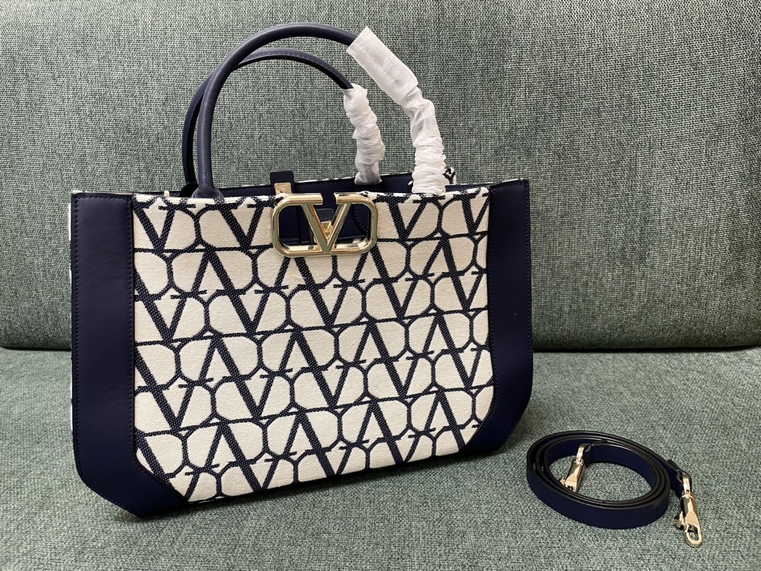발렌티노 0800 캔버스 35x22x16cm 토트백 레플리카 Valentino Bag
