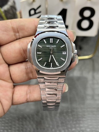 파텍필립 노틸러스 5711 다이아 자동 그린 다이얼 40mm 레플리카 43967 Patek Philippe