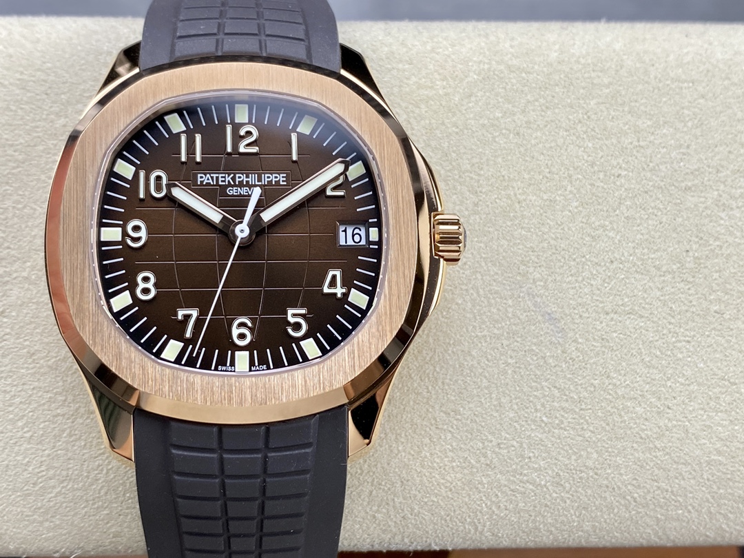 파텍필립 아쿠아넛 5167 자동 그레이 다이얼 3 K 공장 레플리카 43975 Patek Philippe