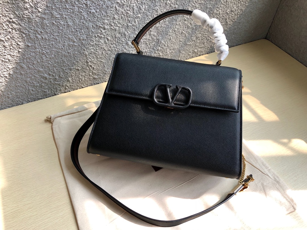 발렌티노 가라바니 V슬링 0530L 램스킨 카프스킨 30x21x14cm 브리프케이스 레플리카 Valentino Bag
