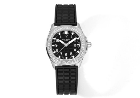 파텍필립 아쿠아넛 다이아 자동 스틸 여성용 35.6mm JBL 공장 레플리카 44174 Patek Philippe
